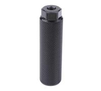 YATINGZHANG Cale Pied BMX Chevilles de vélo en Alliage d'aluminium, Chevilles for VTT, arrière adaptées aux Axes 3/8 Pouces(Black)