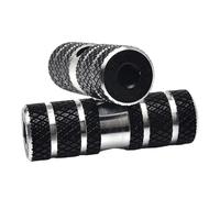 YATINGZHANG Cale Pied BMX Repose-Pieds de vélo antidérapants en Alliage d'aluminium, 2 pièces, Accessoires Cyclisme(Black)