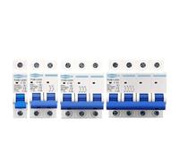 YATINGZHANG Disjoncteur Mini disjoncteur AC MCB TOB1-63H Courbe C 230/400 V~ 50 Hz/60 Hz 1P 2P 3P 4P 3 A 6 10 16 20 25 32 40 63(3,40A)