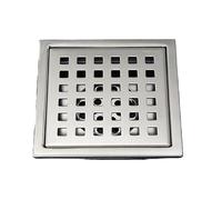 YATINGZHANG Siphon De Sol 150x150MM carrelage insérer carré Sol grilles à déchets Salle de Bain Douche Drain