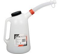 Yato Bidon d'huile YT-06983 avec flexible et bec verseur Blanc 3 L