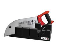 YATO Boîte à onglets en plastique avec scie à dos 350 mm