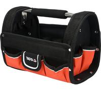 Yato Boîte à outils ouverte 12" avec poignée tubulaire 9 poches