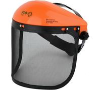 YATO Protection du visage universelle avec grille de protection en métal - Visière en maille filet - Coupe-bordure - Débroussailleuse