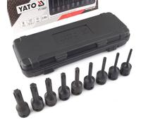 YATO Coffret Douilles Pour Visseuse à Chocs RIBE 1/2" 9 Pièces