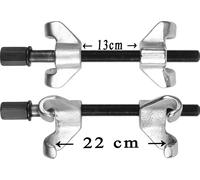 YATO Colliers de serrage à ressort en spirale 2 pcs. 90x200 mm