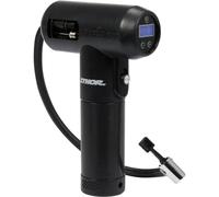 YATO Compresseur de batterie portable 2 Ah, 6,9 bar, manomètre numérique LED, 25 l/min, gonflage des pneus, vélos, quads, ballons, démarrage de charge USB, éclairage, compact