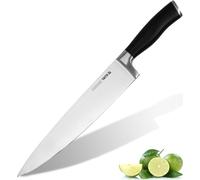 YATO Couteau de cuisine Couteau de chef pour la gastronomie Tranchant, Durable, Acier inoxydable allemand, Version:Couteau de cuisine 250mm