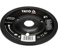 Yato Disque à râper professionnel pour meuleuse d'angle au choix 115 mm 125 mm Disque abrasif bois Art bois (125 mm n° 1 droit, coudé, pleine surface)