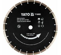 YATO Disque diamant - 24T - Diamètre 350mm - Pour toutes les marques de scies à béton