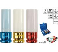 Yato Douilles pour Jantes Aluminium Lot de 3Elem. 17-19-21Mm 1056