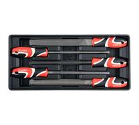 YATO Ensemble de limes 5 pcs 200 mm