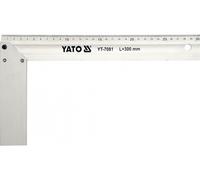 YATO Equerre de butée professionnelle 350mm 45 / 90 Aluminium
