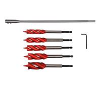 YATO HEX meches a bois 16-25mm en set YT-44693
