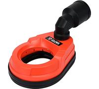 YATO Hotte d'aspiration universelle pour couronnes de forage et foret jusqu'à Ø 90 mm, adaptateur 29-36 mm pour aspirateur, auto-adhésif, perçage sans