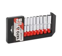 YATO Jeu de clé à douille Kit de clés à douille YT-14431 Acier chrome-vanadium
