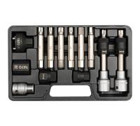 Yato YT-0421 Lot de 13 clés pour cylindre débrayable
