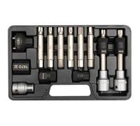Yato Lot de 13 clés YT-0421 pour cylindre débrayable