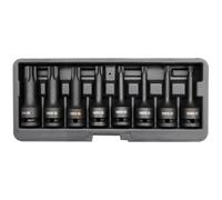 YATO Kit de douilles à impact torx 8 pièces Noir YT-1065