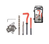 Yato Kit de réparation de filetages M10 x 1,5 mm | Réparation filetages ruinés avec insert hélicoïdal M10 | Set avec pointe et filière à mesures spécifiques et ressorts El