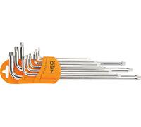 Yato Lot de 9 clés Allen/clés Torx T10-T50