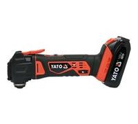 YATO Multi-outil oscillant avec batterie Li-Ion 2,0 Ah 18 V