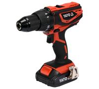 YATO Perceuse à percussion avec batterie Li-ion 2,0Ah 18V 40Nm