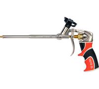YATO Pistolet à mousse expansive (cartouche) Verni Nickelé PTFE