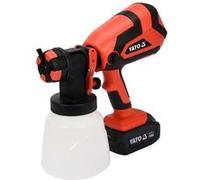 YATO Pistolet de pulvérisation avec batterie Li-Ion 4,0Ah 18V 1L/min G