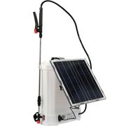 Yato Pulvérisateur à pression 16L avec batterie et panneau solaire