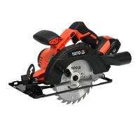 YATO Scie circulaire avec batterie Li-Ion 2,0Ah 165 mm 18V