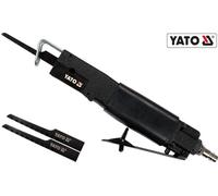 YATO Scie sauteuse pneumatique Scie à carrosserie Course de sciage 10 mm Scie à tôle Scie à acier pour la découpe de tôles ou de panneaux de bois minces