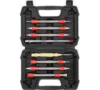 YATO Set Doppelkopf-Nageltreiber 8 Pièces Pour Anreißnadel 150 mm