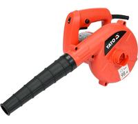 YATO Souffleur de feuilles - 600W - 4 m3/min - Vitesse réglable - Souffler + aspirer - Sac de ramassage inclus