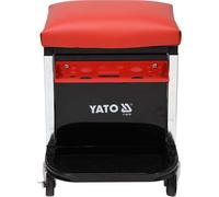 YATO Tabouret d'atelier professionnel | 2 tiroirs | modèle stable | max. 150kg | YT-08790