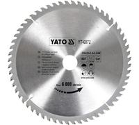 Yato Lame de scie circulaire TCT 250 mm, 60 dents, alésage 30 (yt-6072)