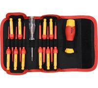 Yato Tournevis isolés + Embouts de tournevis isolés Set de 12St.