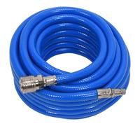 YATO Tuyau d'air avec raccord PVC 8 mm x 10 m Bleu