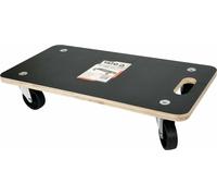 Yato Planche à roulettes pour meubles Modèle 58 x 30 mm Jusqu'à 200 kg Noir