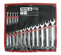 YATO YT-0363 Kit de clés polygonales et de clés à fourches