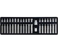 Yato Ensemble de clés YT-0400 – têtes hexagonales et Torx, 40 pièces