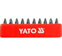 Yato yt-0470 - Tournevis Bits de 10pcs PZ1 x 25 mm S2