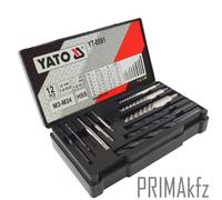 Yato YT-0591 Ensemble D'Extracteurs De Vis HSS Forets Extracteurs De Vis Gauches