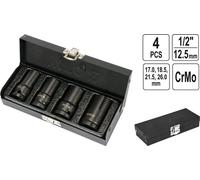 Yato YT-06030 Auszieher of Schraube und Bolzen 4 Stück Auszieher of Bolzen Schwarz