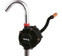 Yato Pompe à baril manuelle YT-07115 – Acier inoxydable 21 L/min 1,6 kg