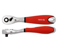 Yato YT-0733, Acier au chrome vanadium, 1 pièce, Noir, Chrome, Rouge, Noir, Rouge, 1/4", 6.3 mm