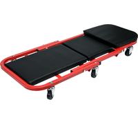Yato Chaise d'atelier YT-08802 – Planche à roulettes réparation automobile, max 150 kg