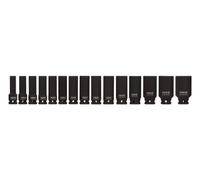 Yato Jeu de clé à douille YT-1055 Douille profonde 1/2" 10-32 mm