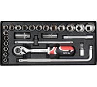 YATO YT-12671 Jeu de clé à douille
