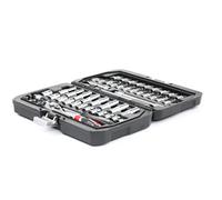 Yato Jeu de douilles 1/4" YT-14501, 56 pièces, Noir